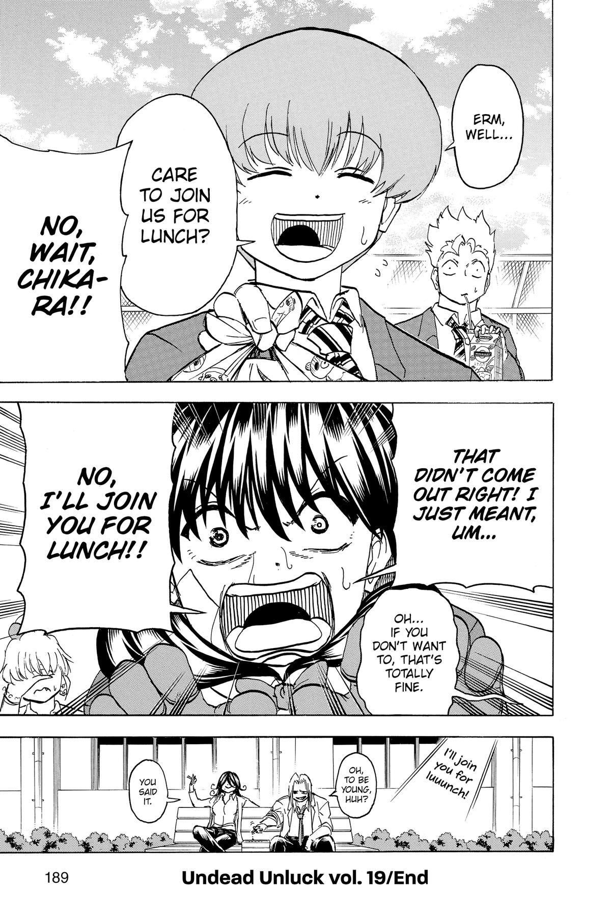 Read Undead Unluck EN Manga Online