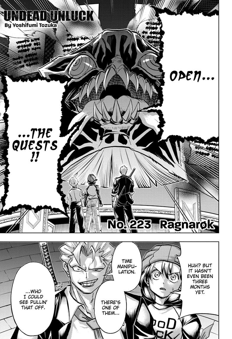 Read Undead Unluck EN Manga Online