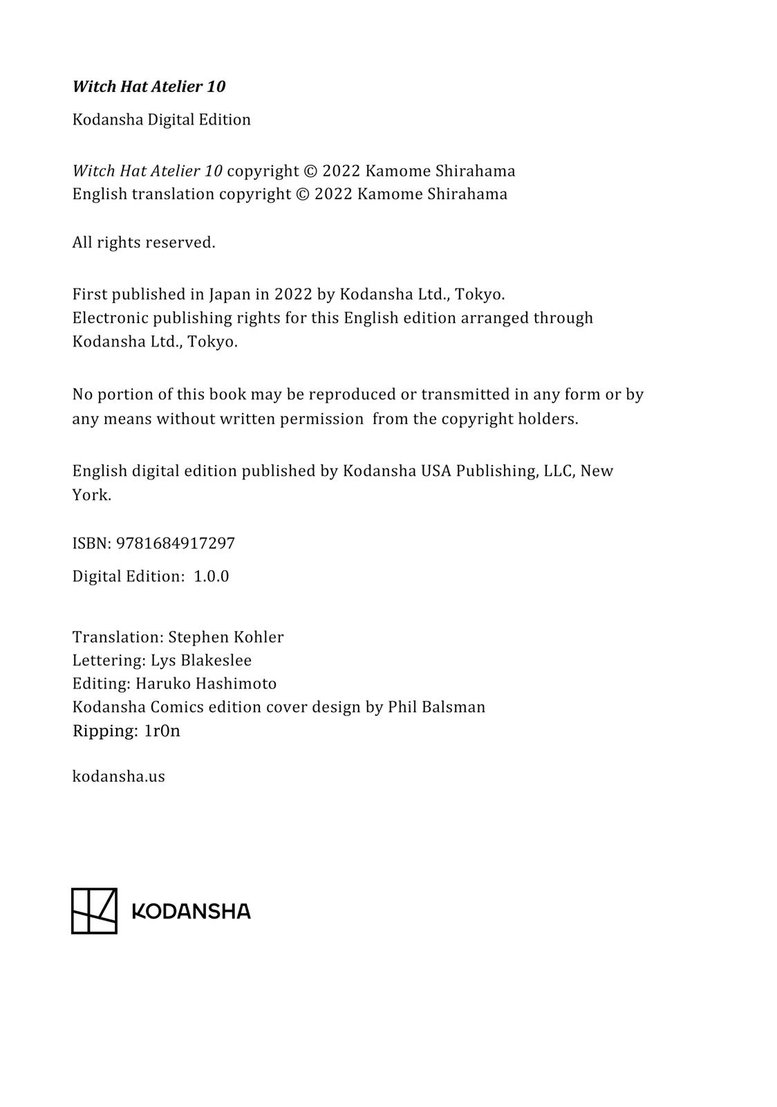 Read Witch Hat Atelier EN Manga Online