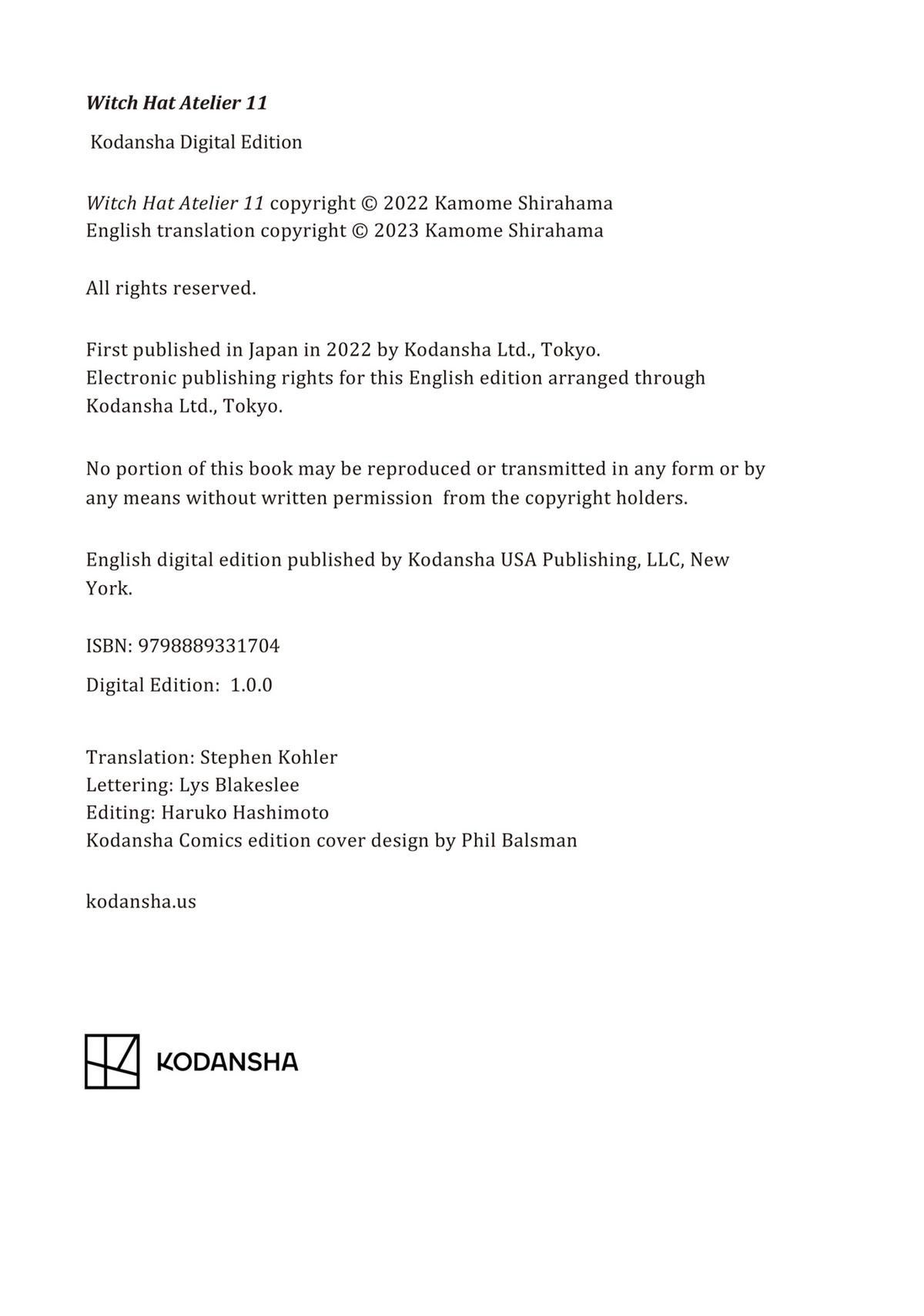 Read Witch Hat Atelier EN Manga Online