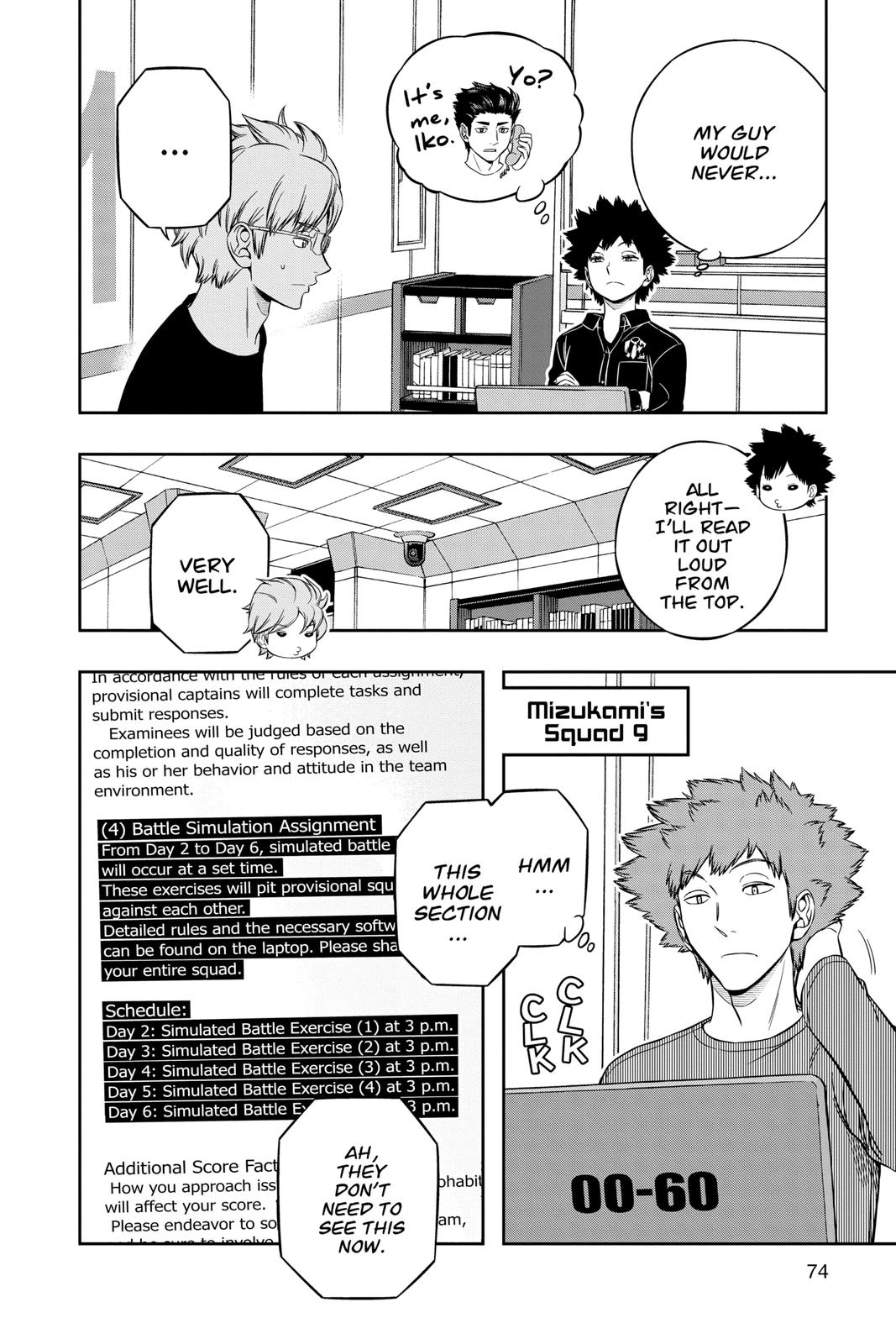 Read World Trigger EN Manga Online