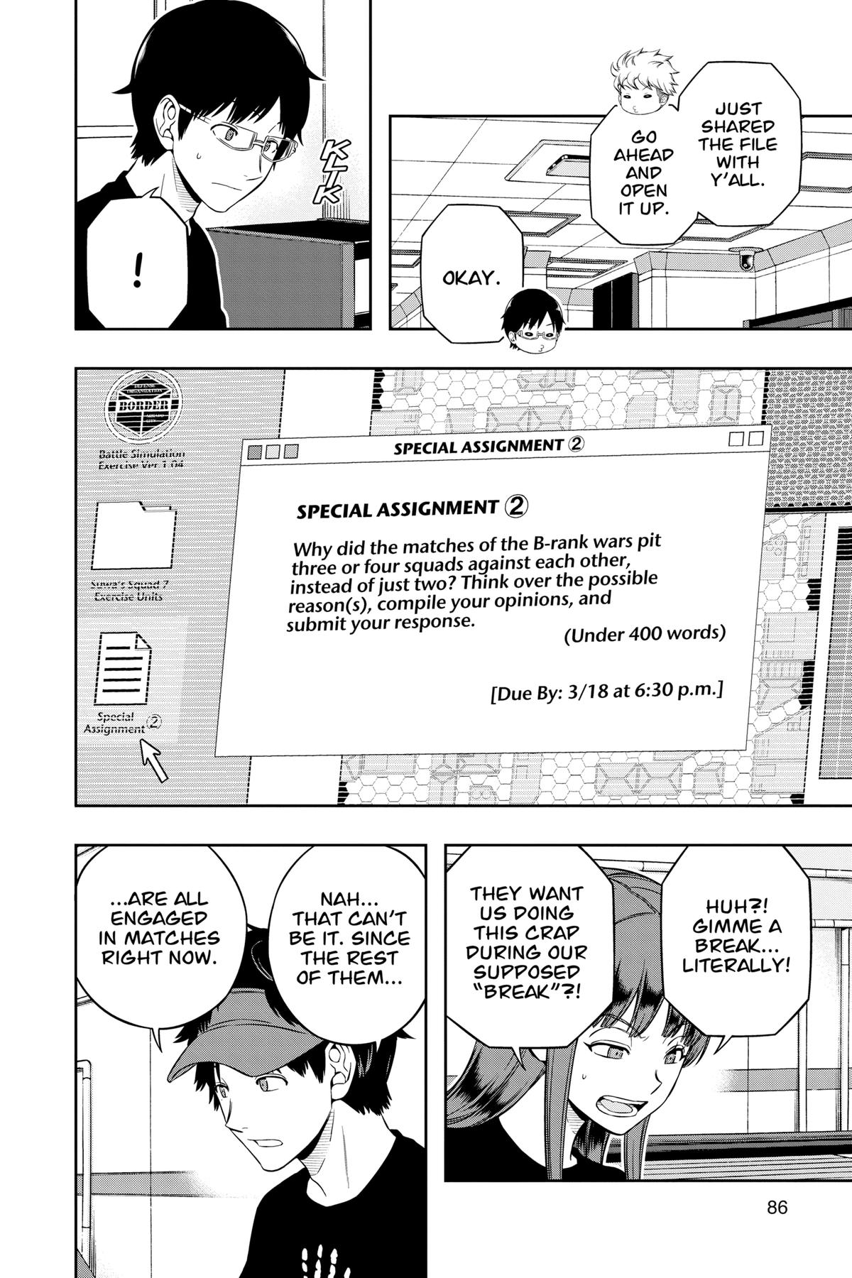 Read World Trigger EN Manga Online