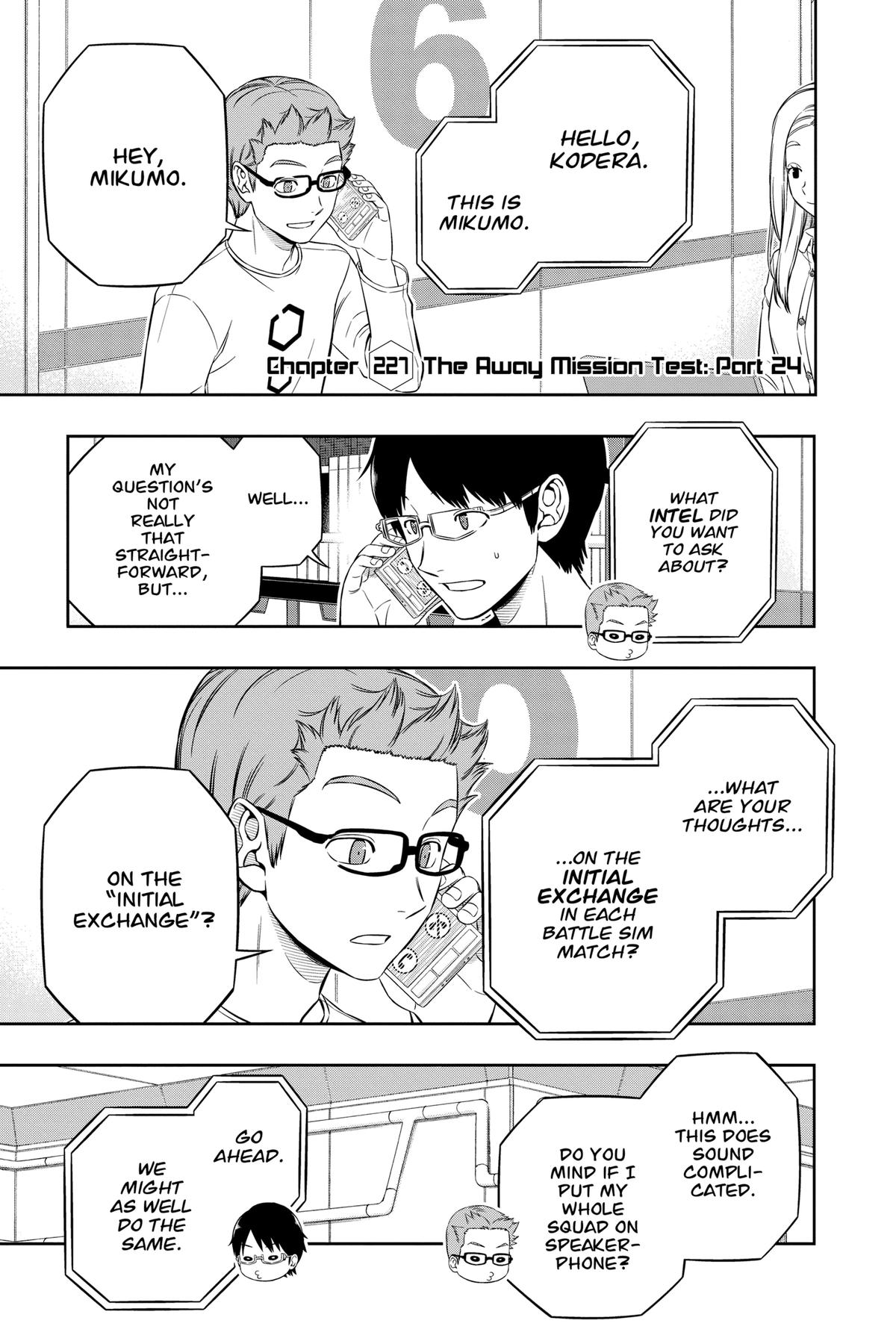 Read World Trigger EN Manga Online