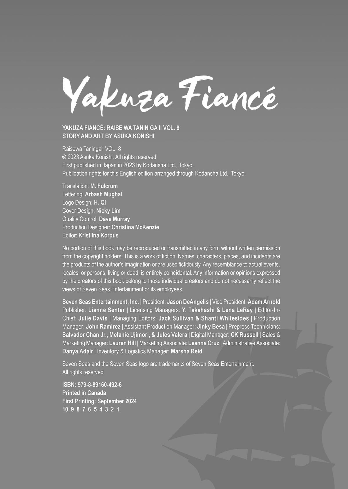 Read Yakuza Fiancé EN Manga Online