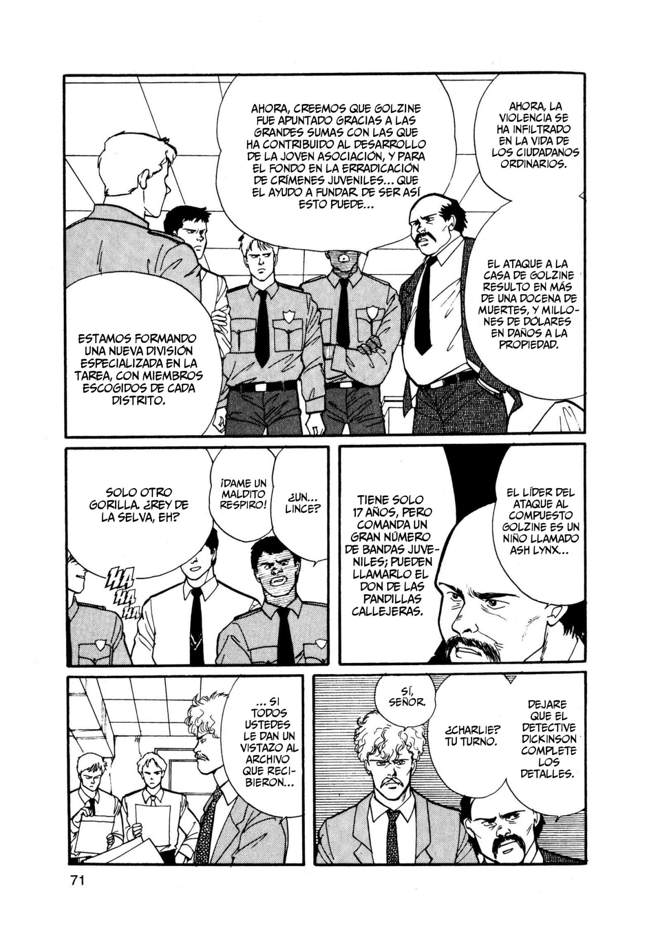 Read Banana Fish ES Manga Online