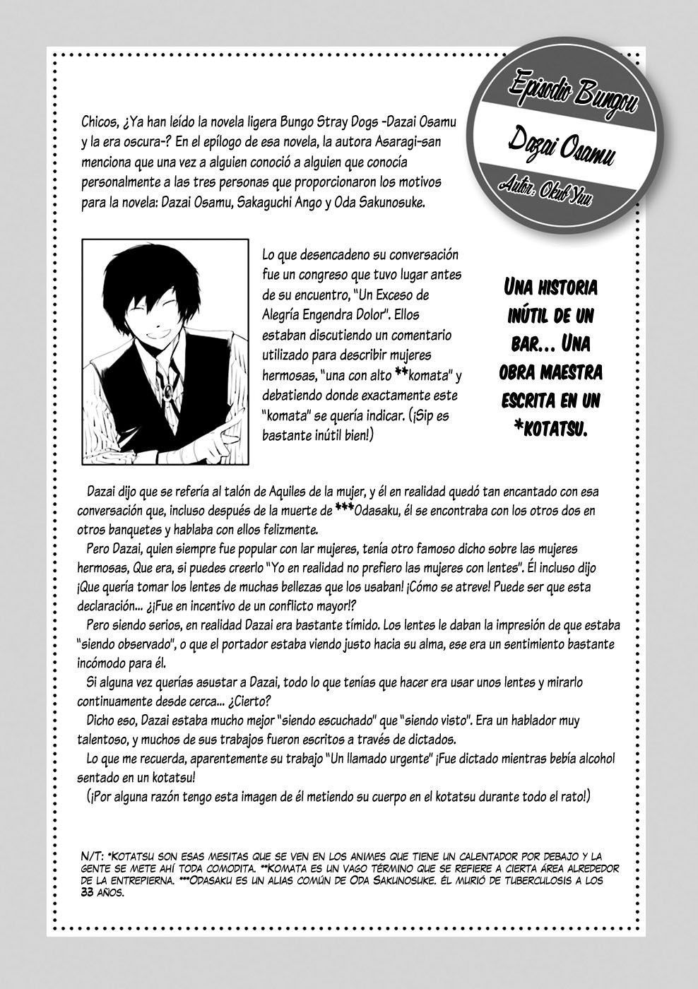 Read Bungo Stray Dogs ES Manga Online