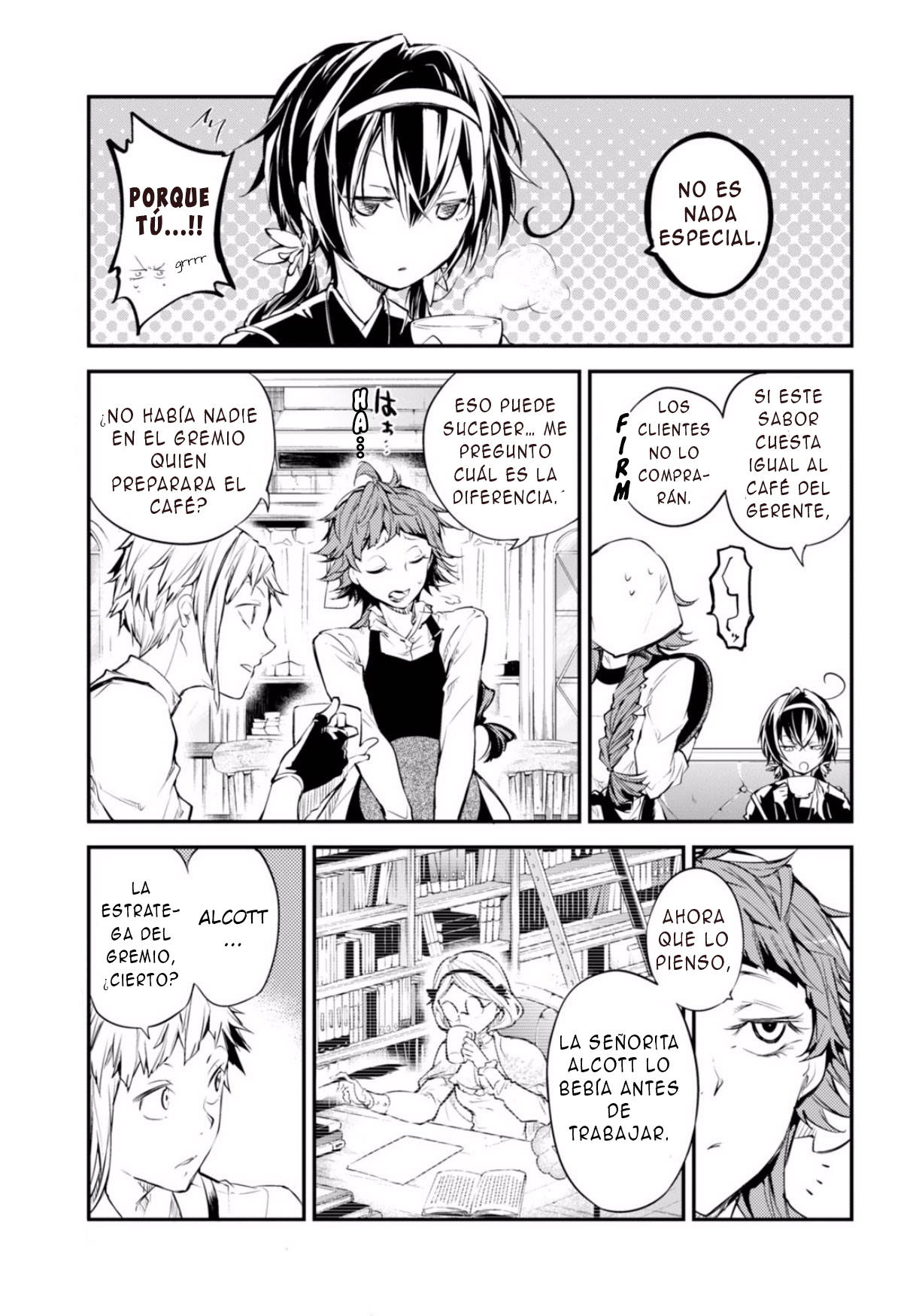 Read Bungo Stray Dogs ES Manga Online