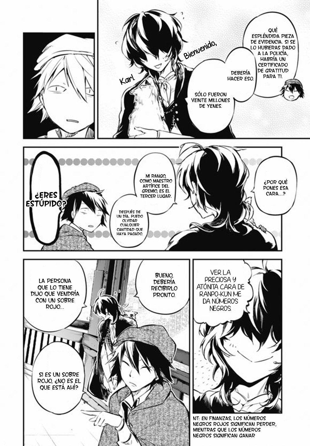 Read Bungo Stray Dogs ES Manga Online