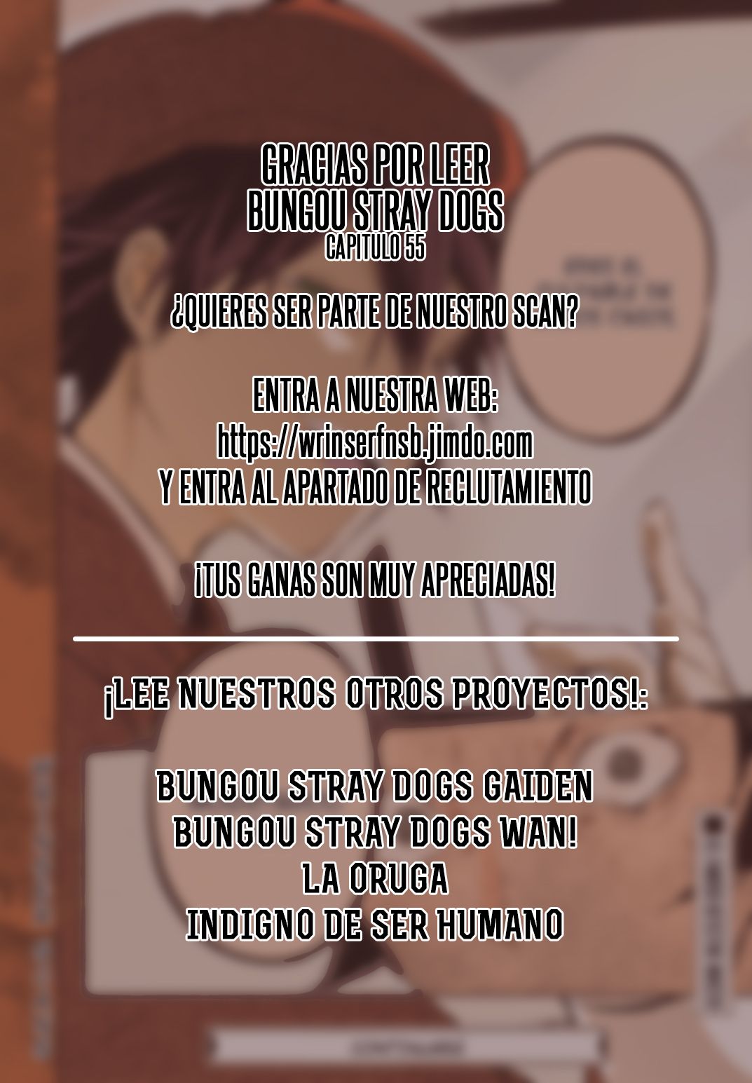 Read Bungo Stray Dogs ES Manga Online