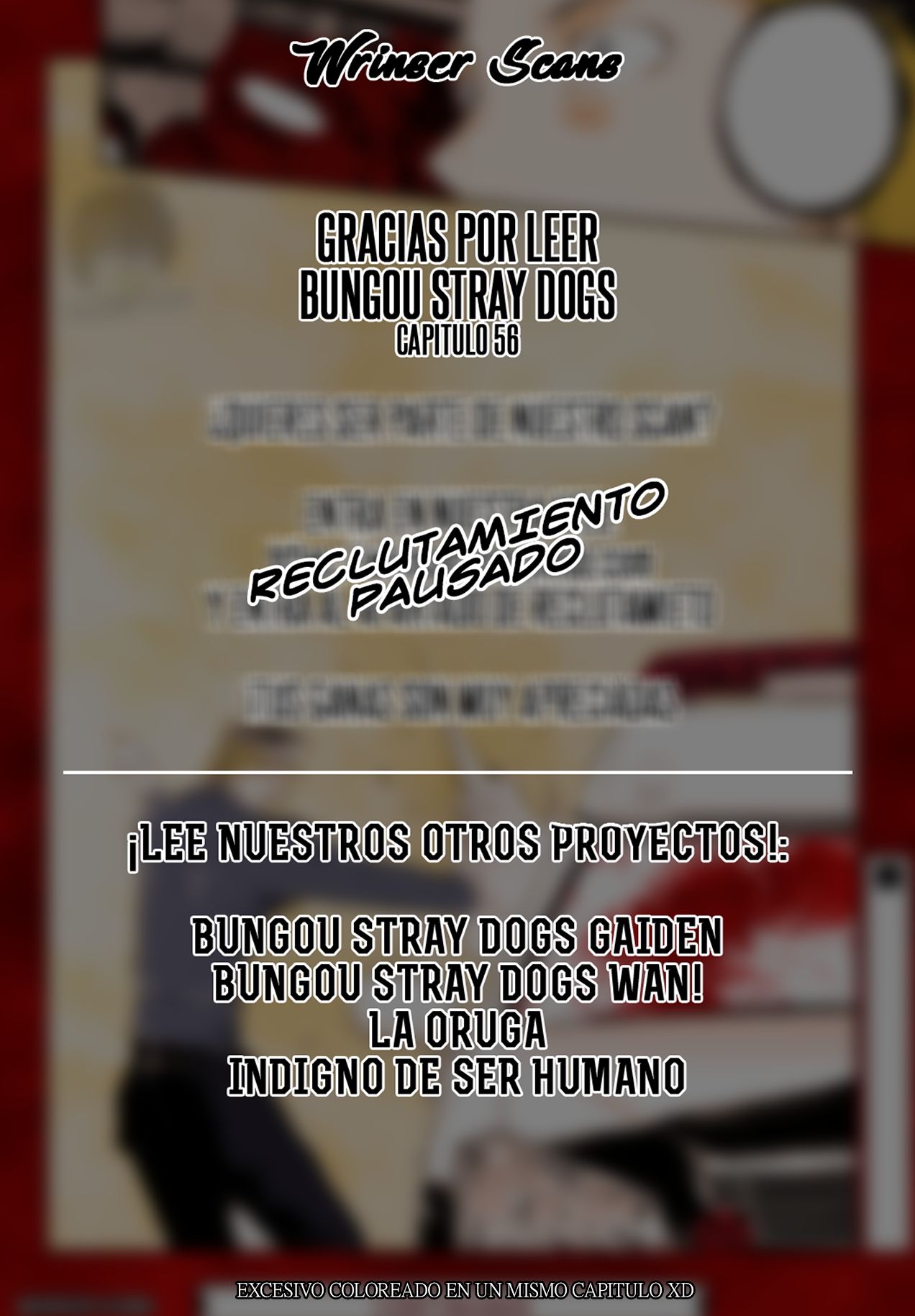 Read Bungo Stray Dogs ES Manga Online