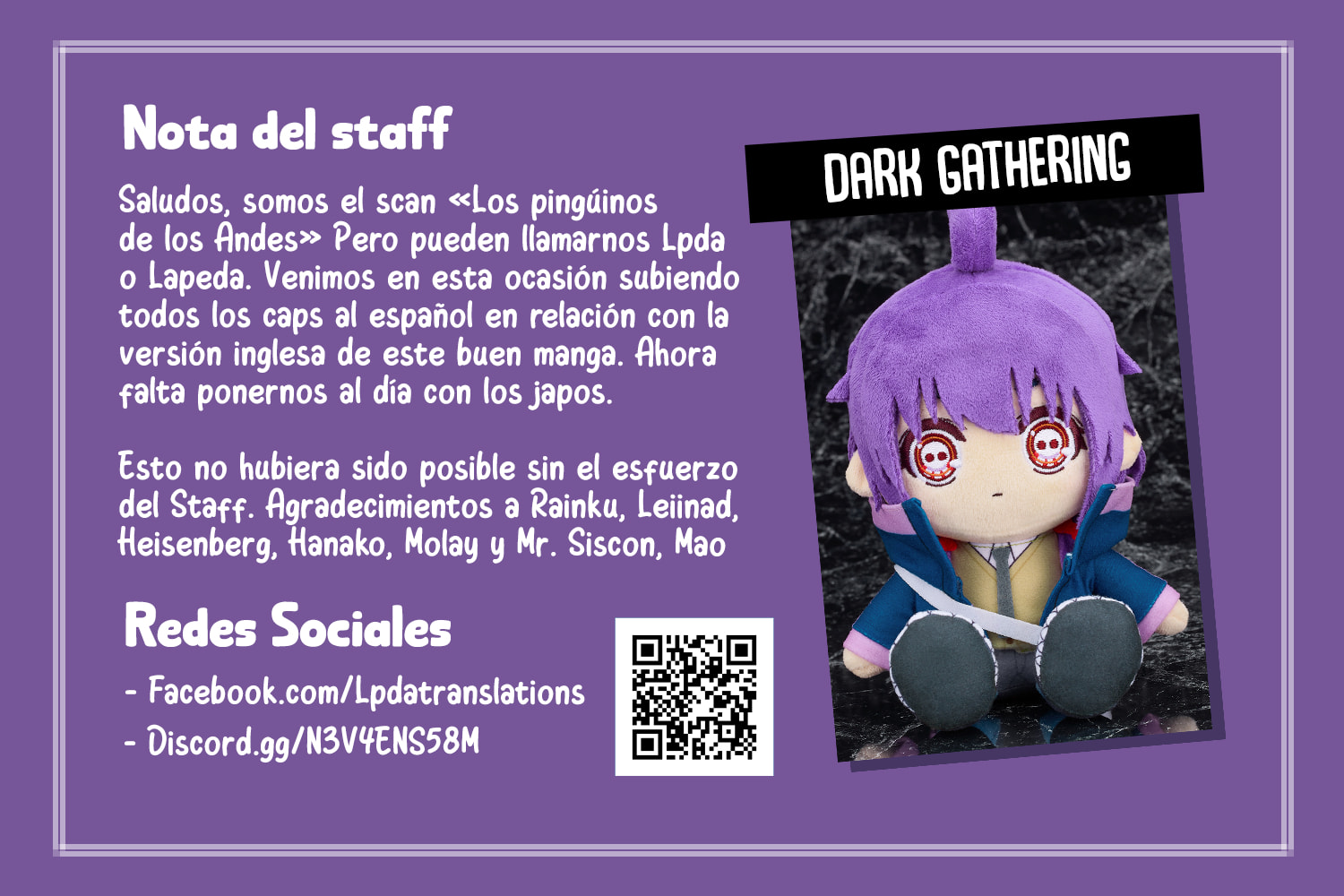 Read Dark Gathering ES Manga Online
