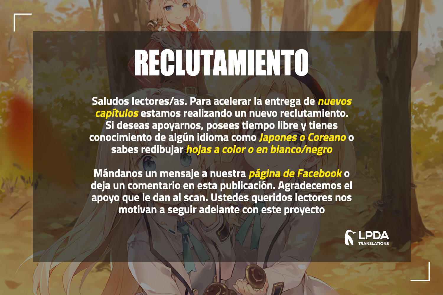 Read Dark Gathering ES Manga Online