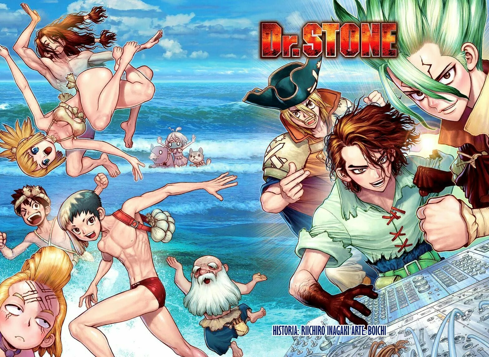 Read Dr. STONE ES Manga Online