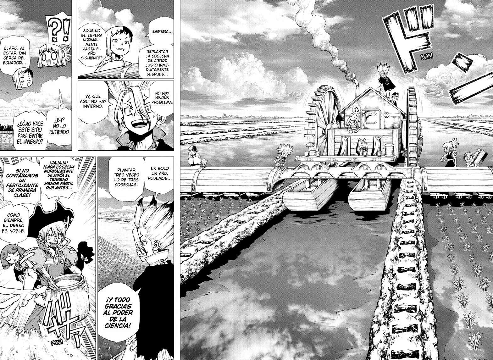 Read Dr. STONE ES Manga Online