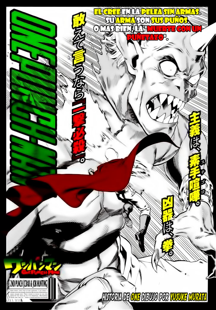 Read El hombre de un solo golpe ES Manga Online