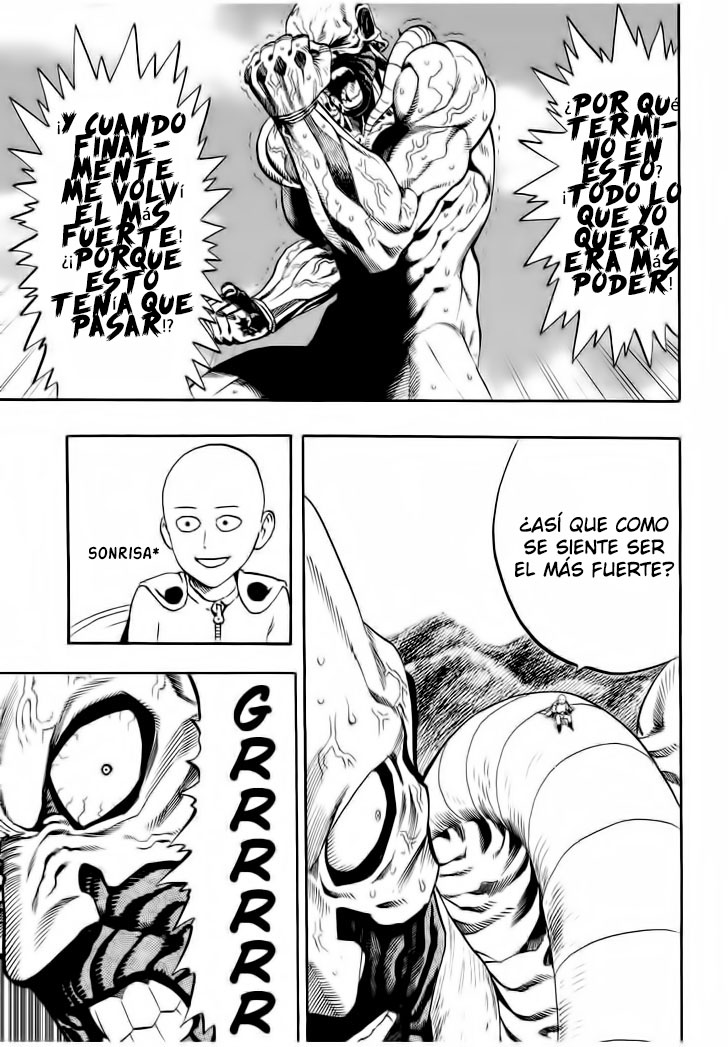 Read El hombre de un solo golpe ES Manga Online