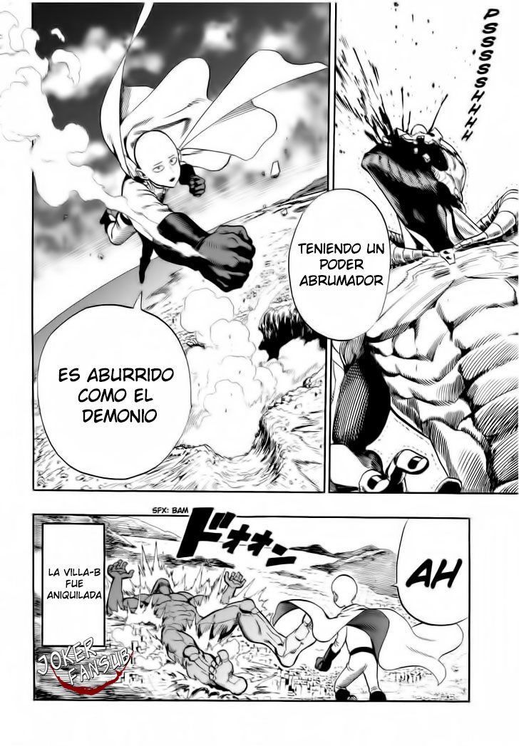 Read El hombre de un solo golpe ES Manga Online