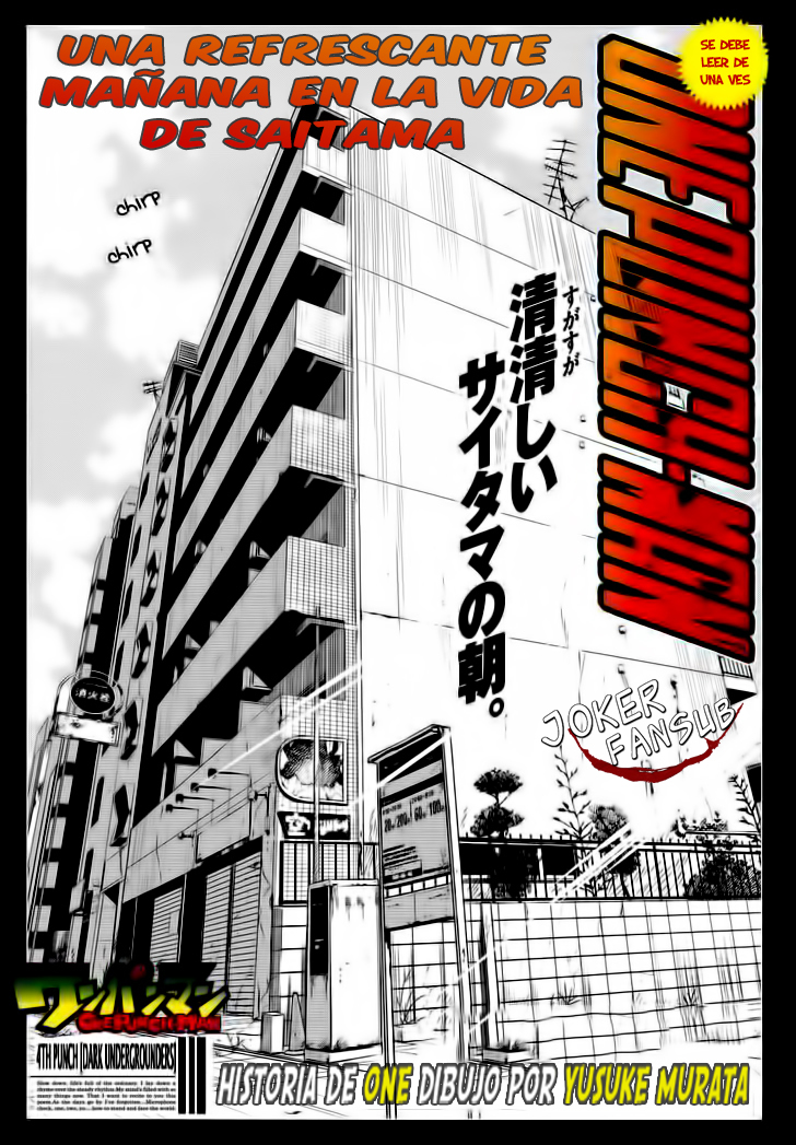 Read El hombre de un solo golpe ES Manga Online