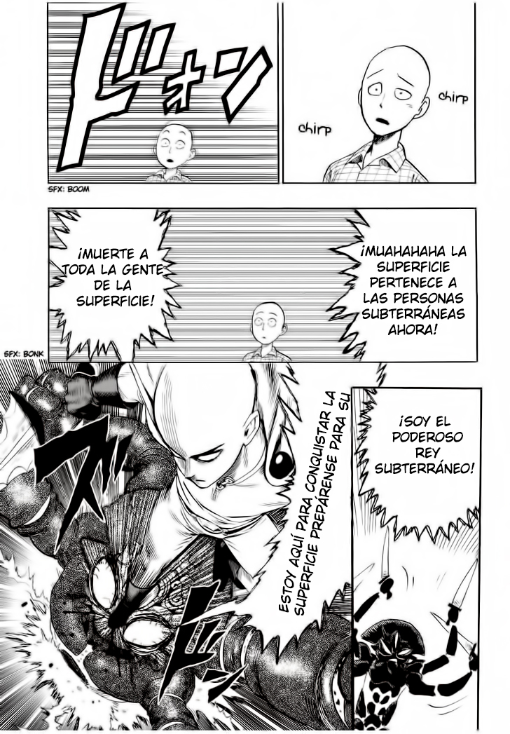 Read El hombre de un solo golpe ES Manga Online