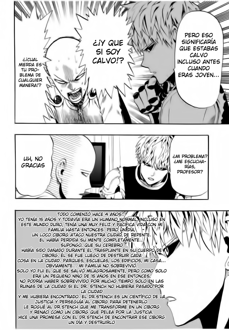 Read El hombre de un solo golpe ES Manga Online