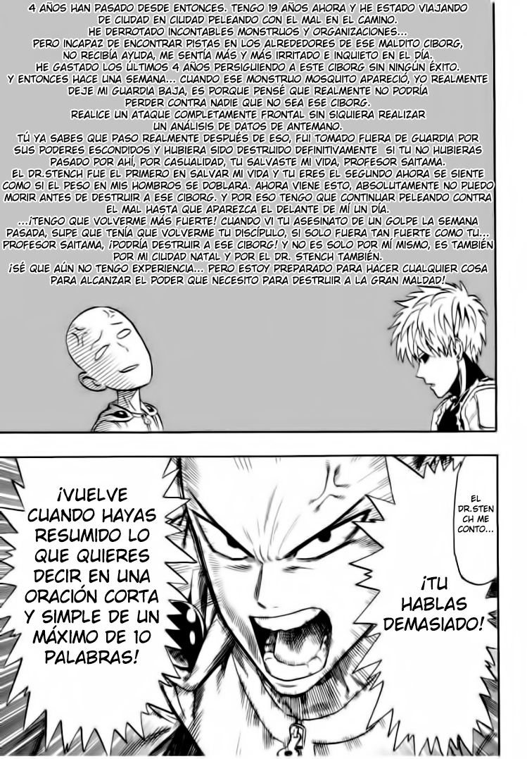 Read El hombre de un solo golpe ES Manga Online