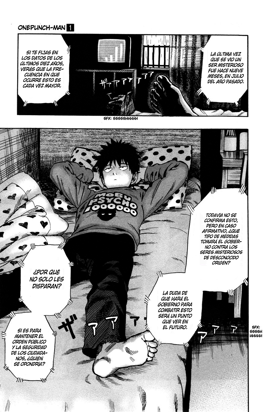 Read El hombre de un solo golpe ES Manga Online