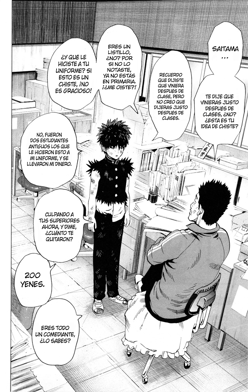 Read El hombre de un solo golpe ES Manga Online