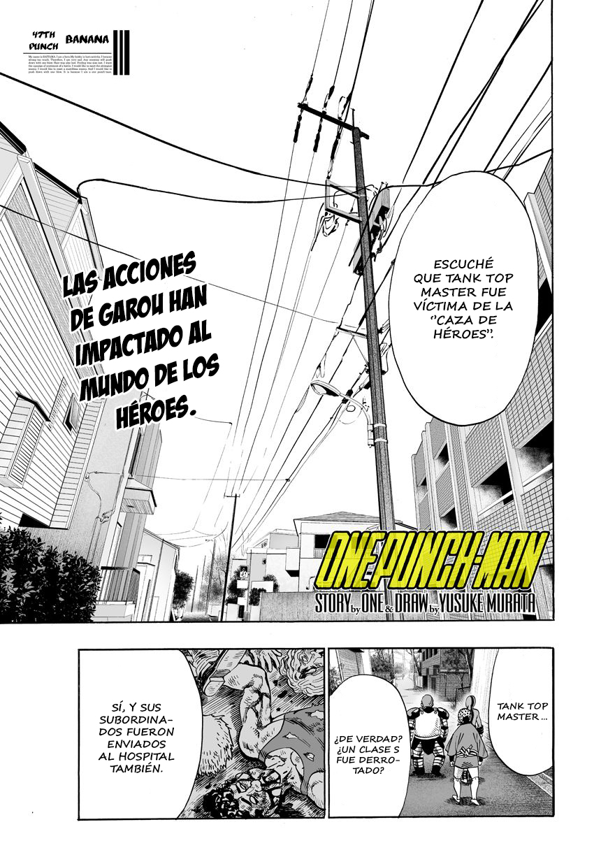 Read El hombre de un solo golpe ES Manga Online
