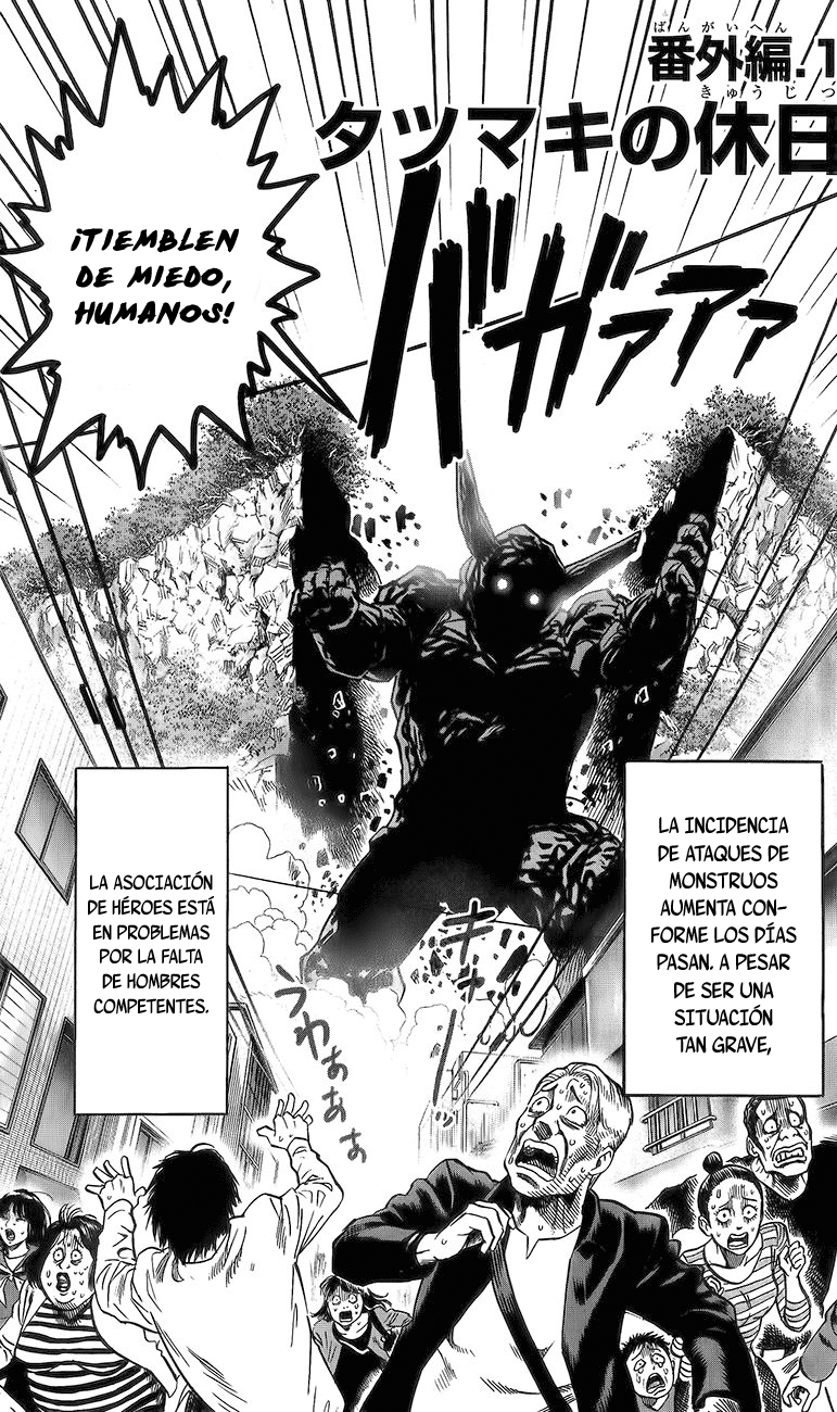 Read El hombre de un solo golpe ES Manga Online