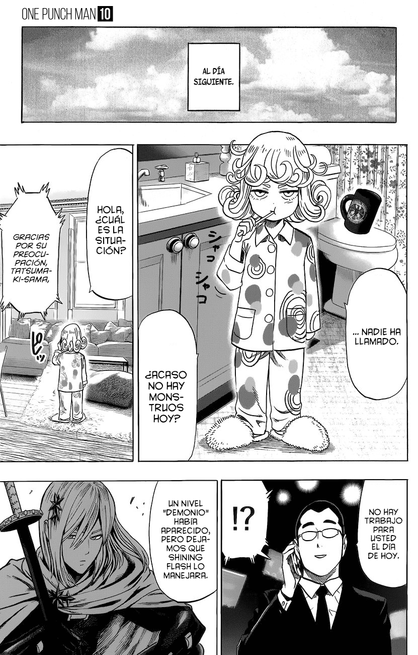 Read El hombre de un solo golpe ES Manga Online