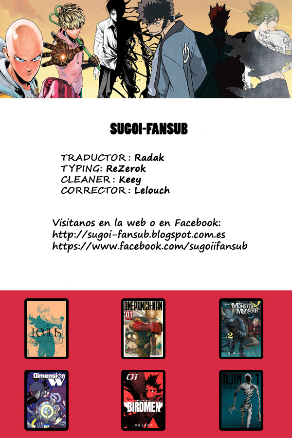 Read El hombre de un solo golpe ES Manga Online
