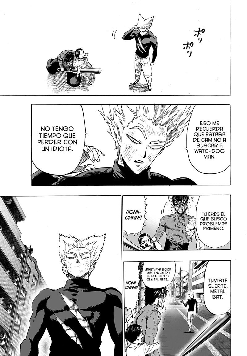 Read El hombre de un solo golpe ES Manga Online