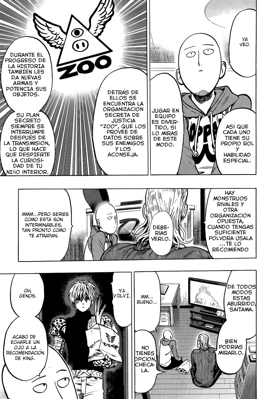 Read El hombre de un solo golpe ES Manga Online