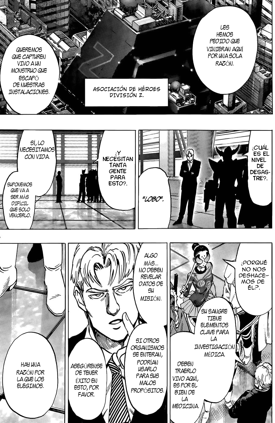 Read El hombre de un solo golpe ES Manga Online