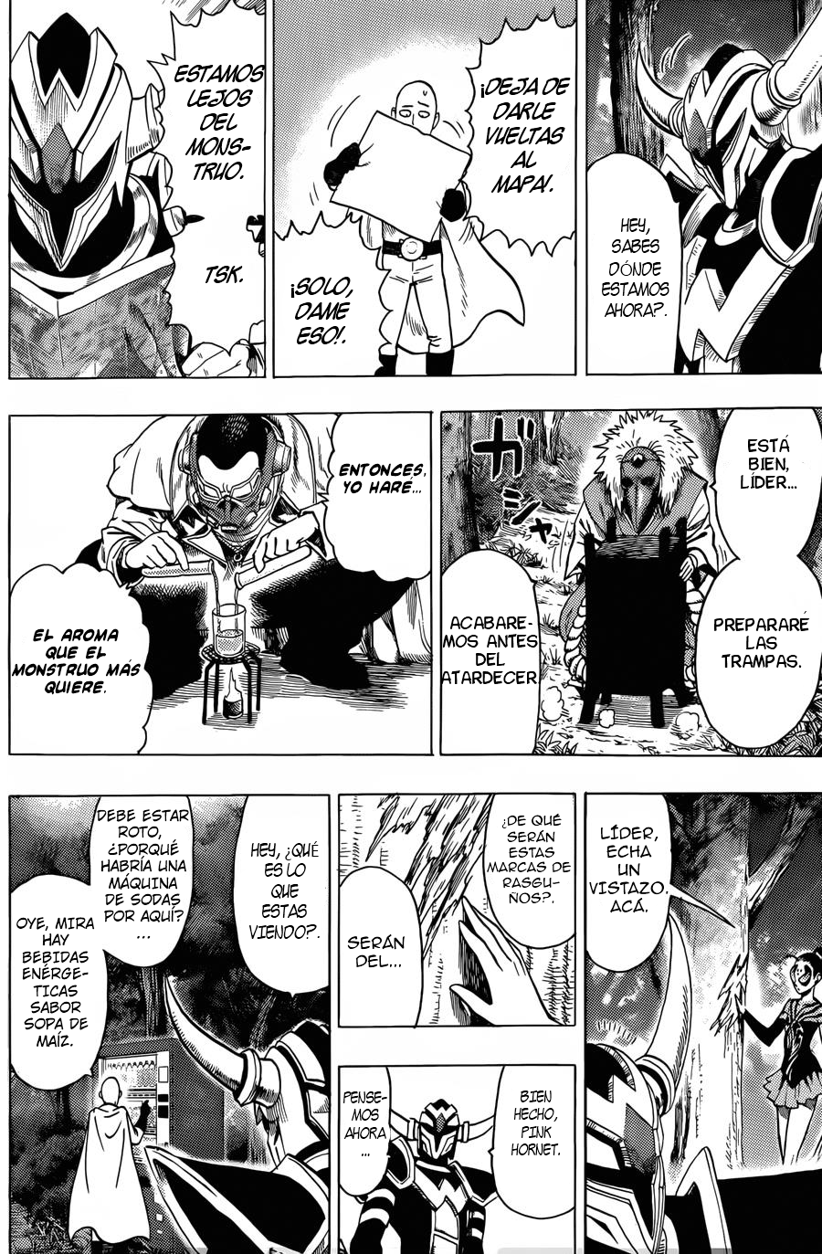 Read El hombre de un solo golpe ES Manga Online