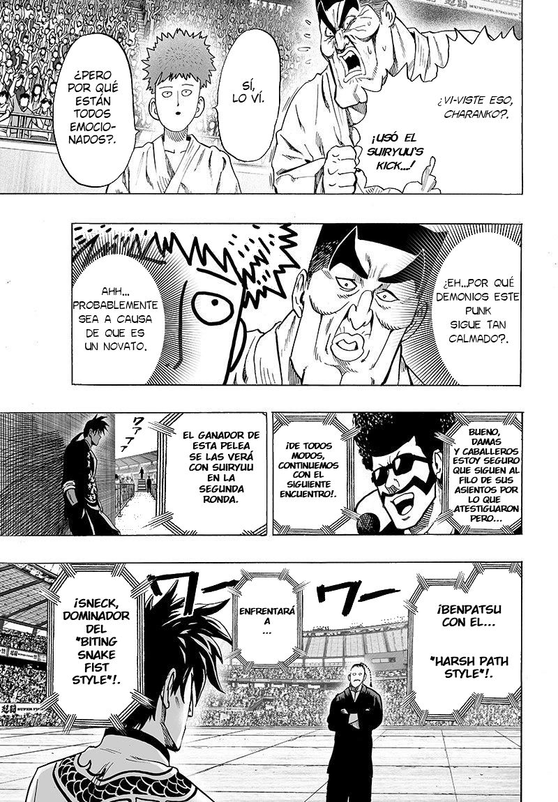 Read El hombre de un solo golpe ES Manga Online