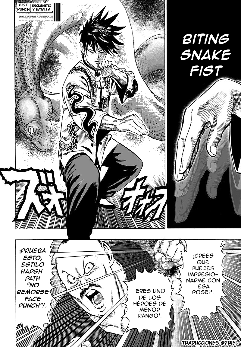 Read El hombre de un solo golpe ES Manga Online