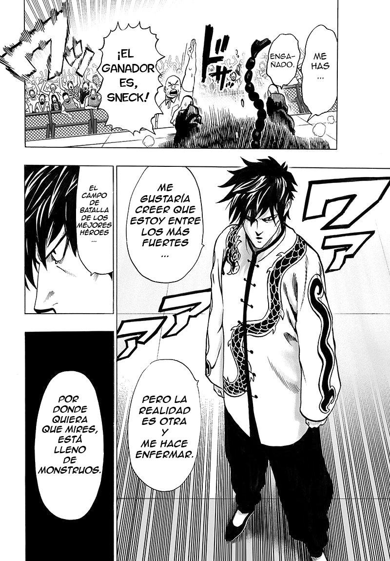 Read El hombre de un solo golpe ES Manga Online