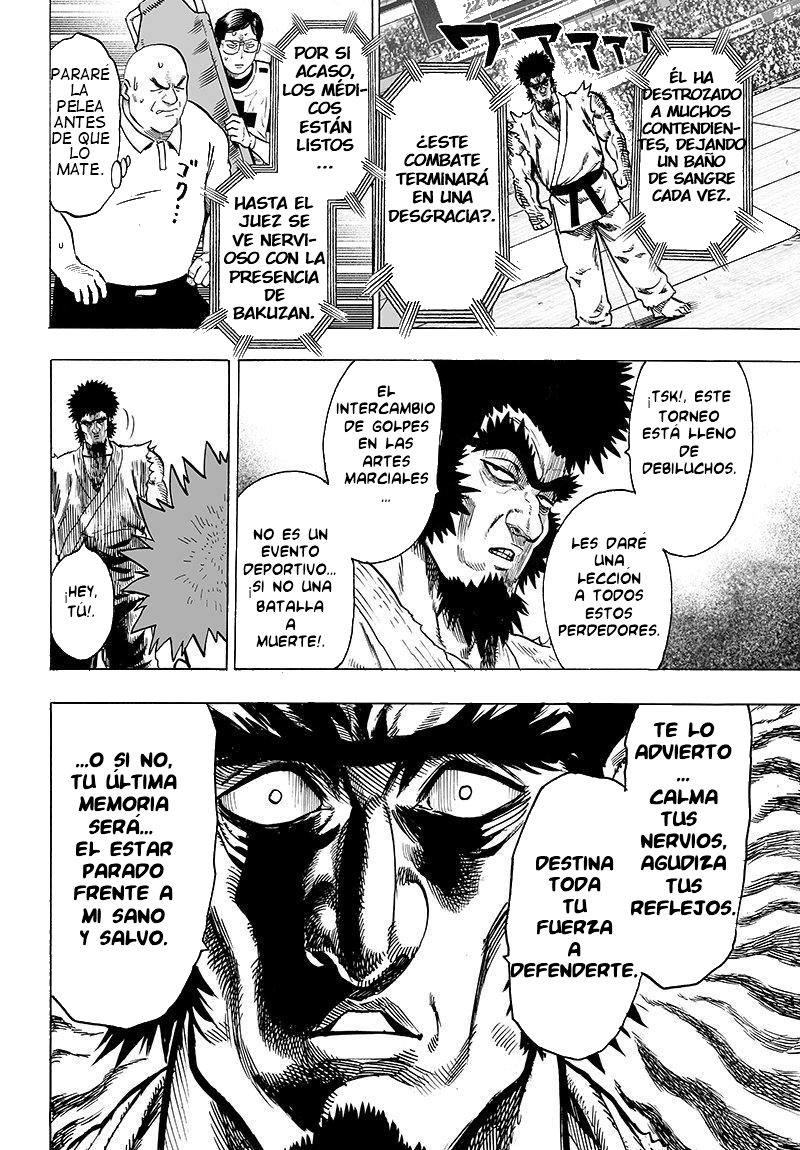 Read El hombre de un solo golpe ES Manga Online