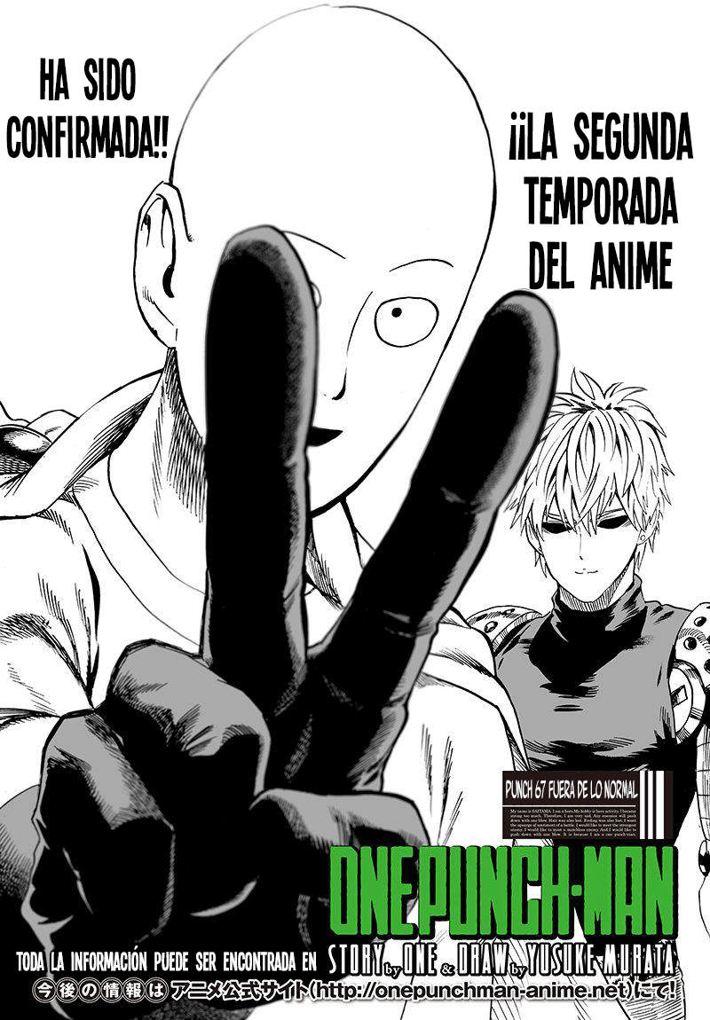 Read El hombre de un solo golpe ES Manga Online