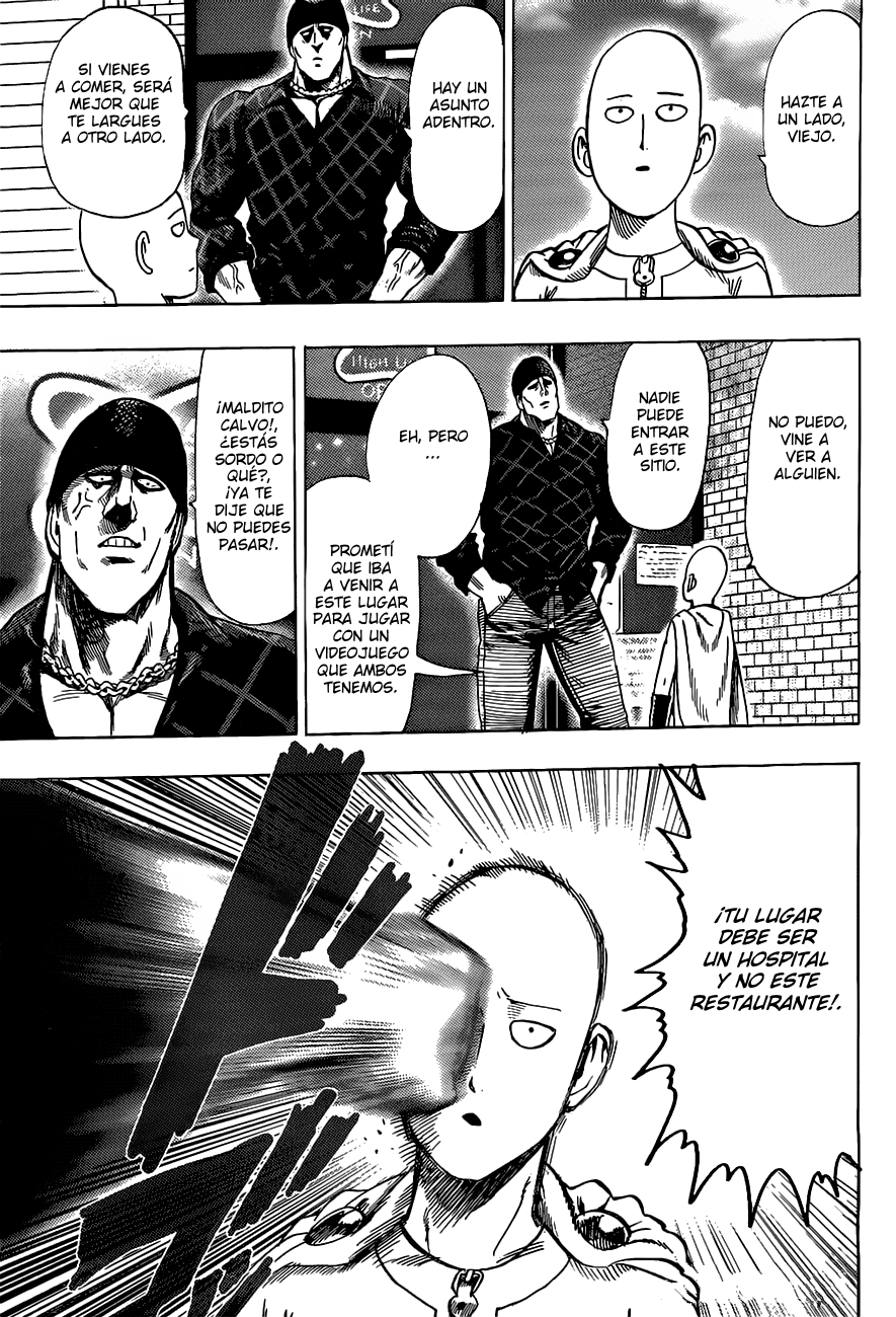 Read El hombre de un solo golpe ES Manga Online