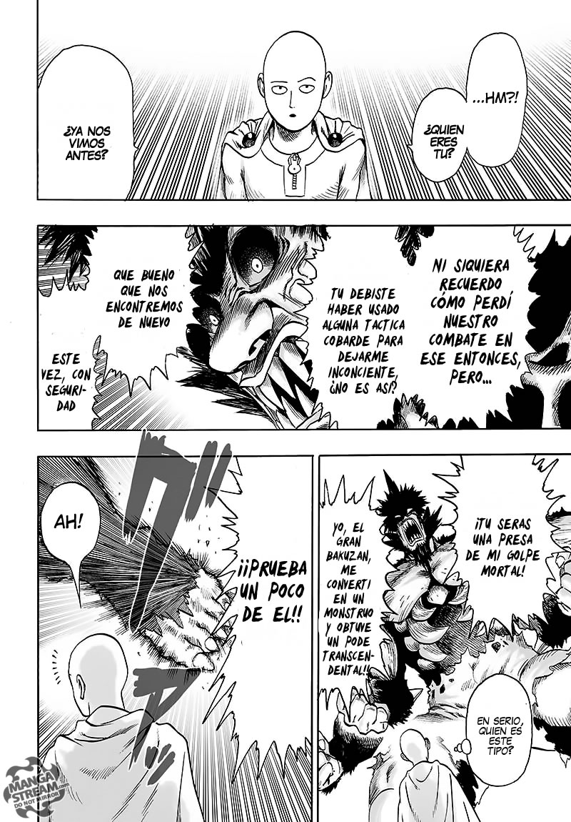 Read El hombre de un solo golpe ES Manga Online