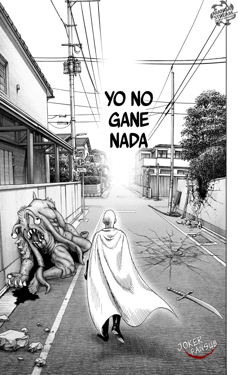 Read El hombre de un solo golpe ES Manga Online