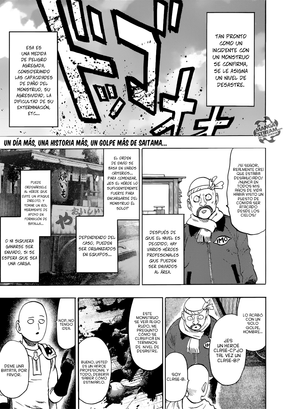 Read El hombre de un solo golpe ES Manga Online