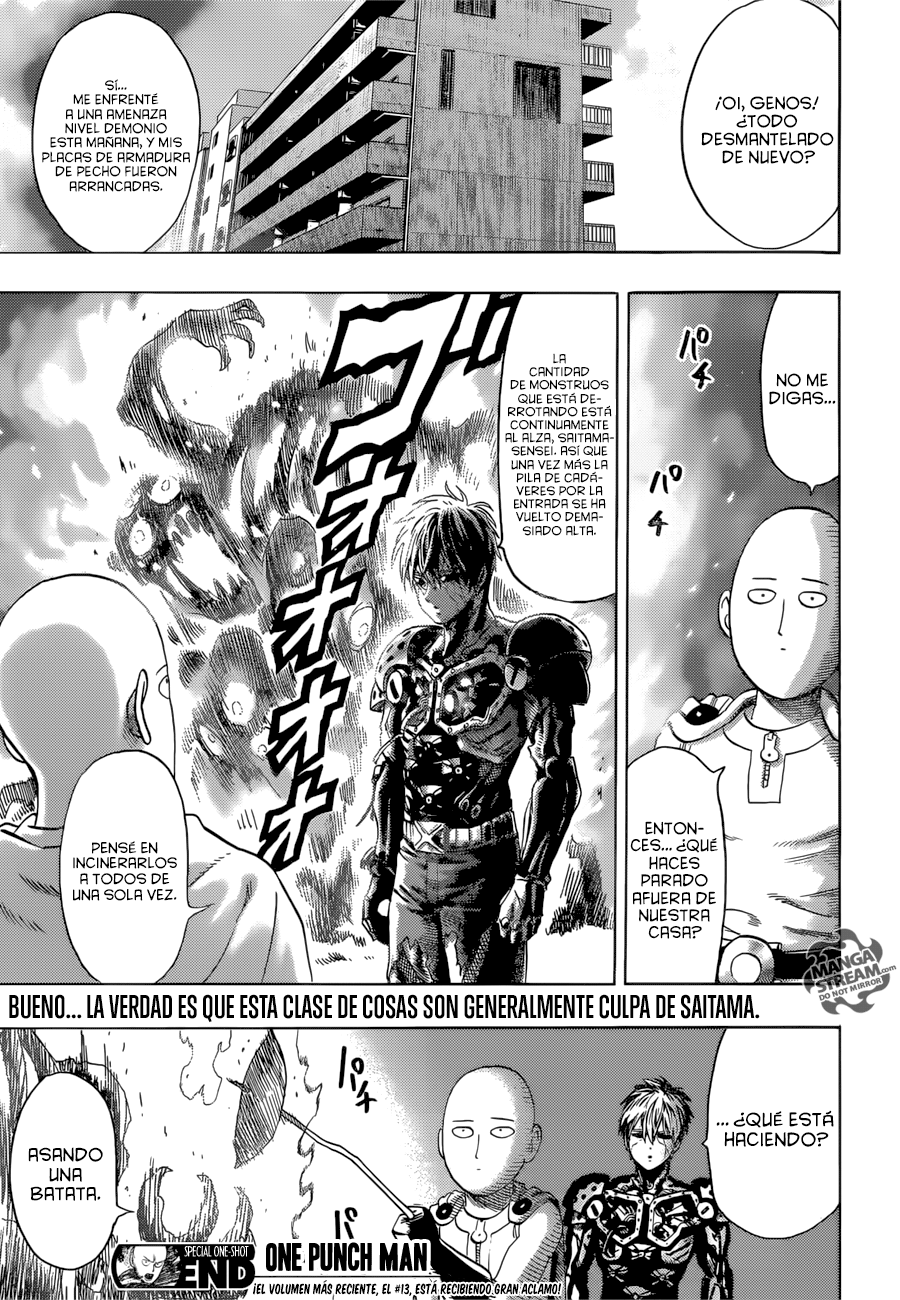 Read El hombre de un solo golpe ES Manga Online