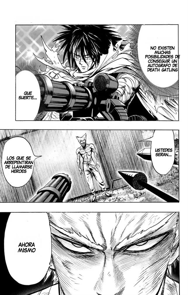 Read El hombre de un solo golpe ES Manga Online