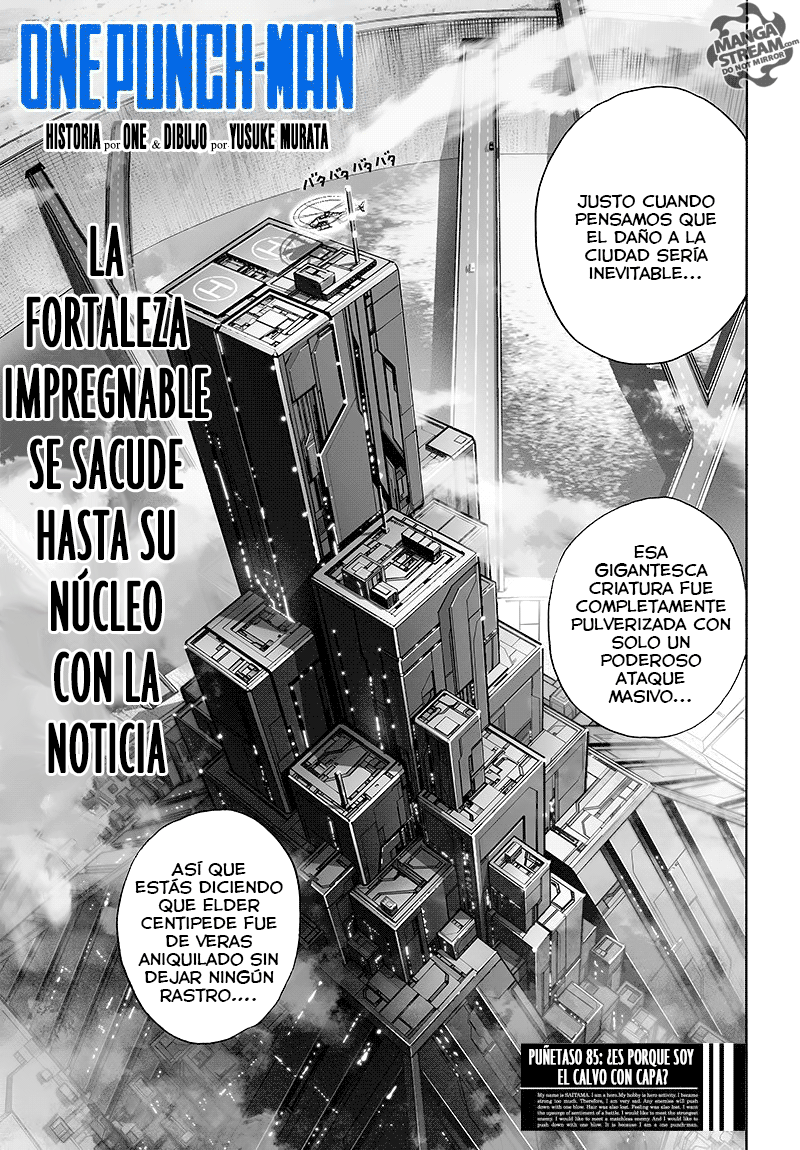 Read El hombre de un solo golpe ES Manga Online