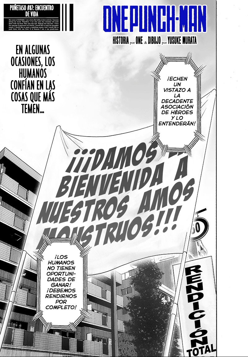 Read El hombre de un solo golpe ES Manga Online