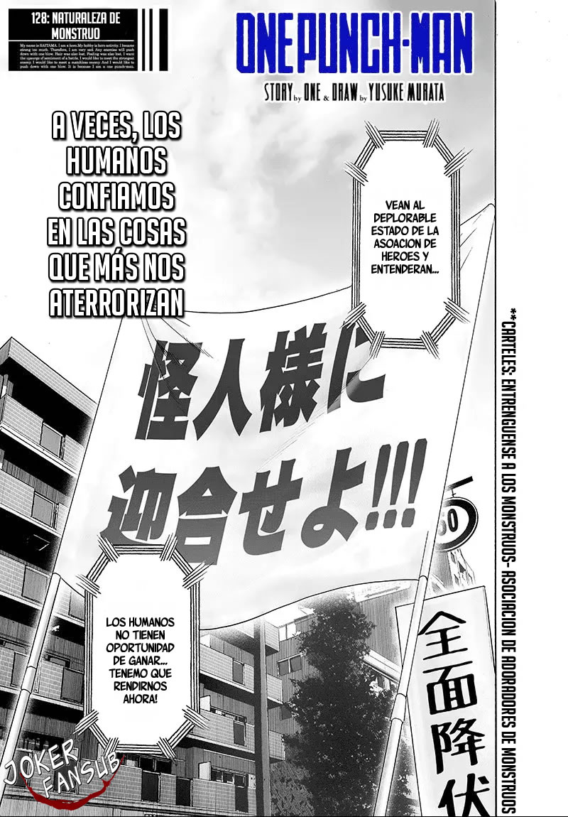 Read El hombre de un solo golpe ES Manga Online