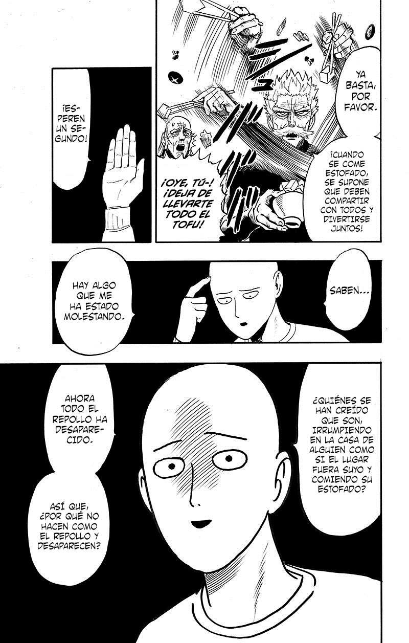 Read El hombre de un solo golpe ES Manga Online